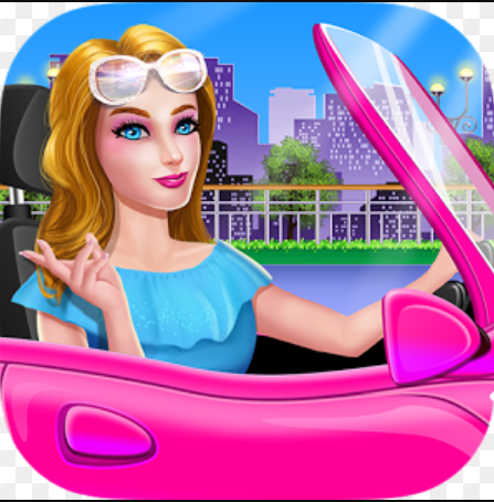 barbie car games