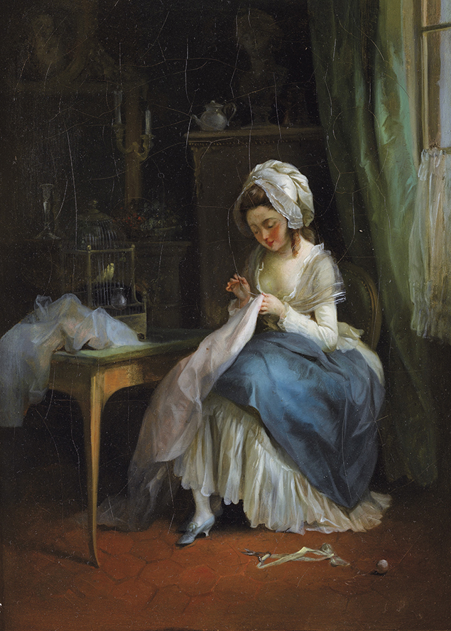 Inviting History 10 Portraits of 18thCentury Women Doing Needlework