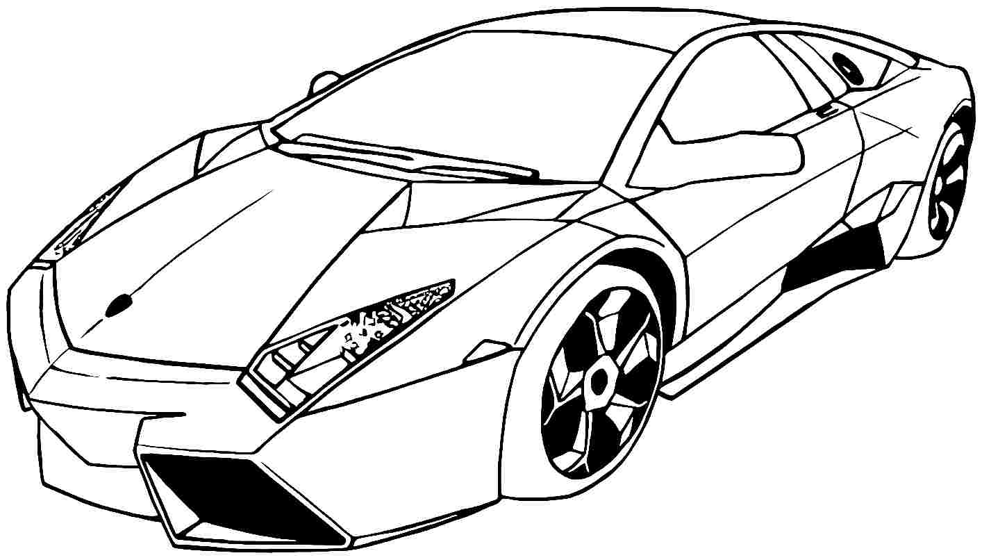 Coloriage De Voiture De Sport A Imprimer Gratuit