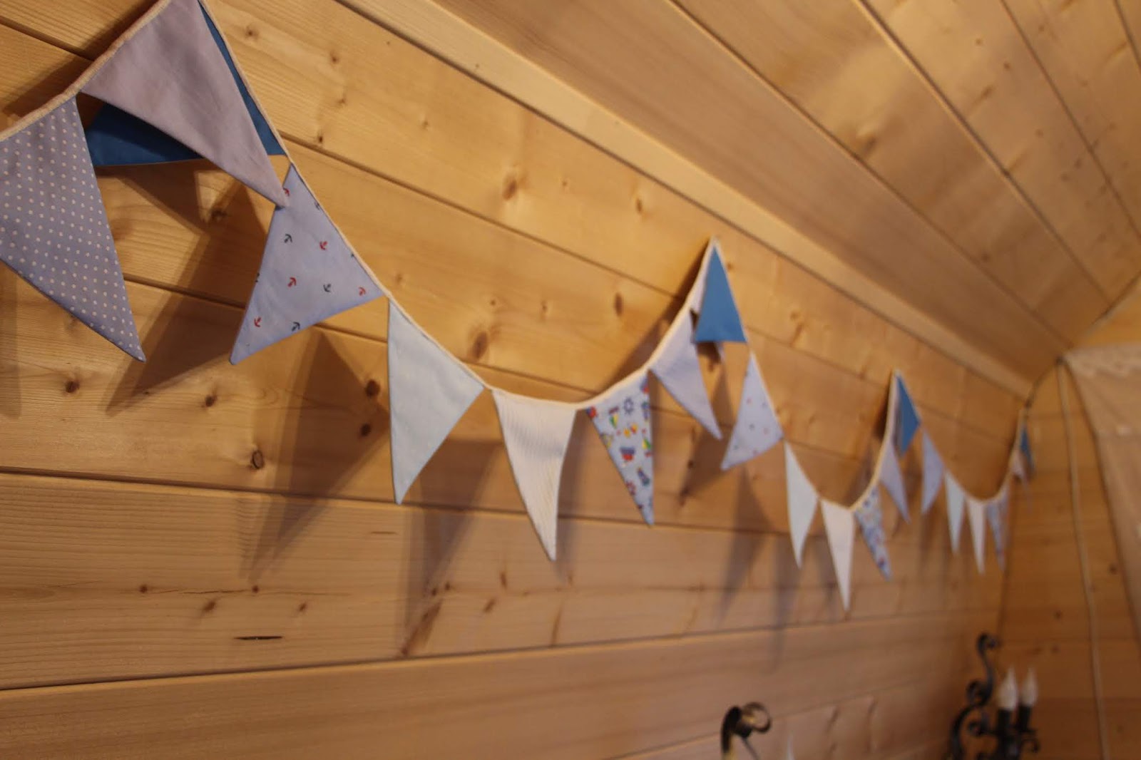 Гирлянда из флажков морская тематика своими руками