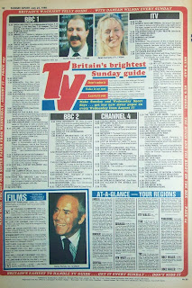 Back page of a vintage Sunday  Sport newspaper