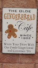 The Olde Gingerbread Cafe Sign