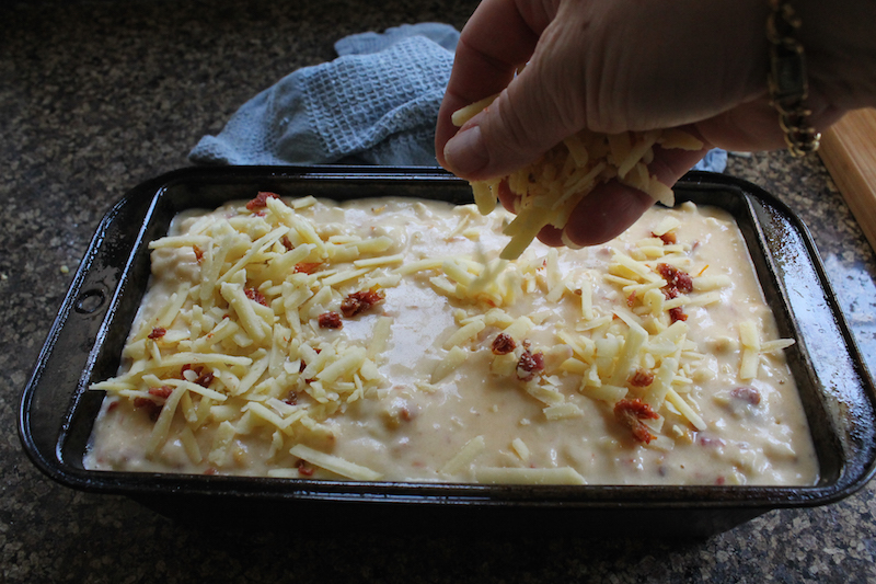 Food Lust People Love Cheddar Mielie Bread with SunDried Tomatoes 
