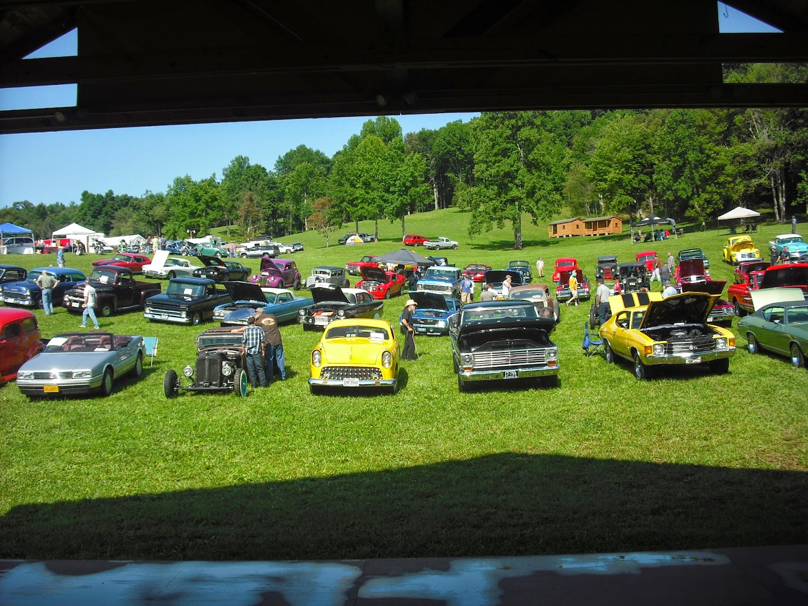 Floyd Virginia in the Blue Ridge Mountains Floyd Auto FAIR at Chantilly Farm in Floyd Virginia