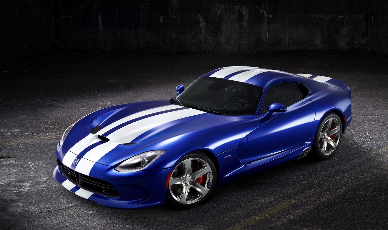 Chrysler viper gts blue #3