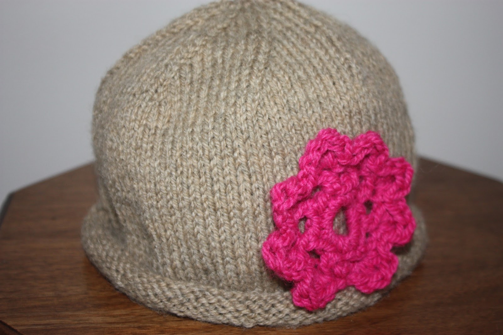 Kids Knit Hats Knit Flower hat