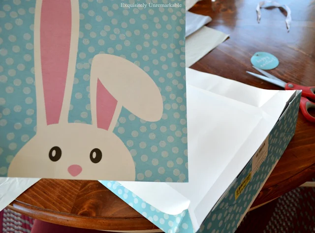 Easy Easter Bunny Gift Bag Craft