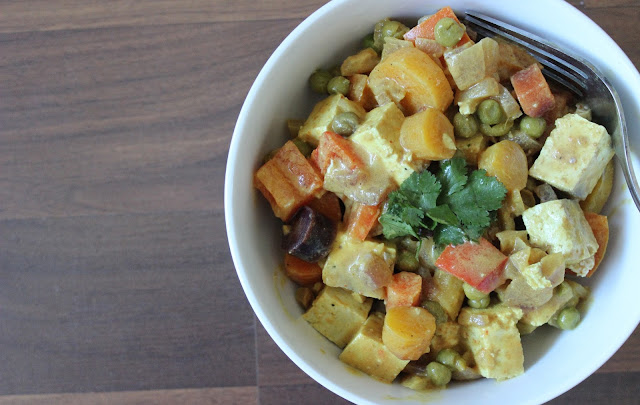 Panang Tofu Curry | A Hoppy Medium #vegan