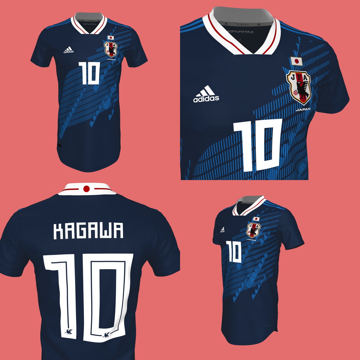 Two Stunning Adidas Japan 2018 Concept Kits by La Casaca Footy Headlines
