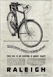 War Time Raleigh Ad
