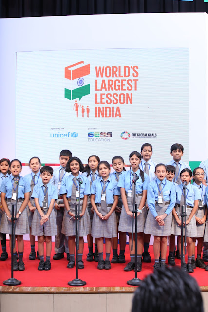 SONAM KAPOOR JOINS GEMS EDUCATION, UNICEF, RELIANCE GROUP AND THE GLOBAL GOALS CAMPAIGN TO LAUNCH THE WORLD’S LARGEST LESSON INDIA PROGRAMME ON NATIONAL TEACHERS DAY
