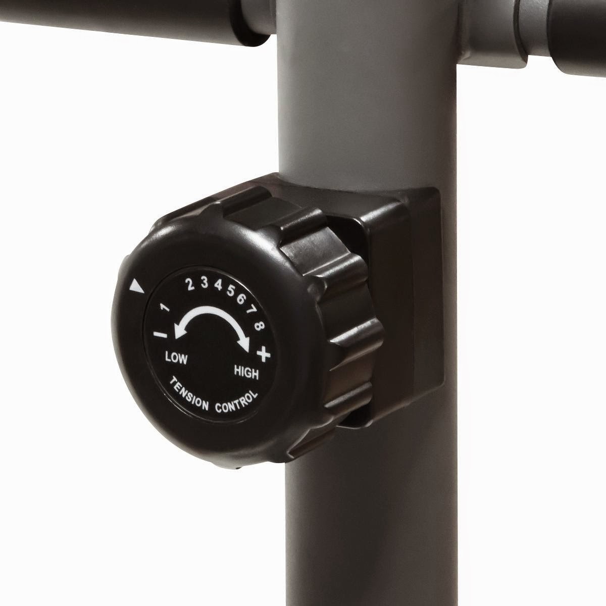 Marcy Upright Mag Cycle tension dial, easy-to-use simple turn dial to change resistance level