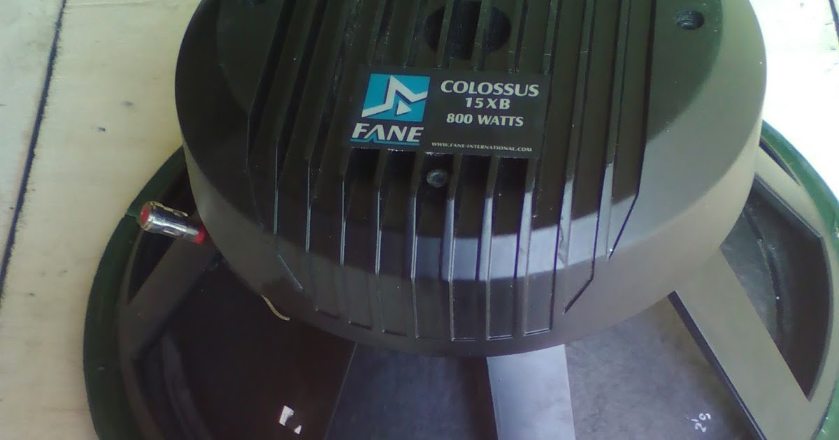 harga speaker fane colossus 15 inch