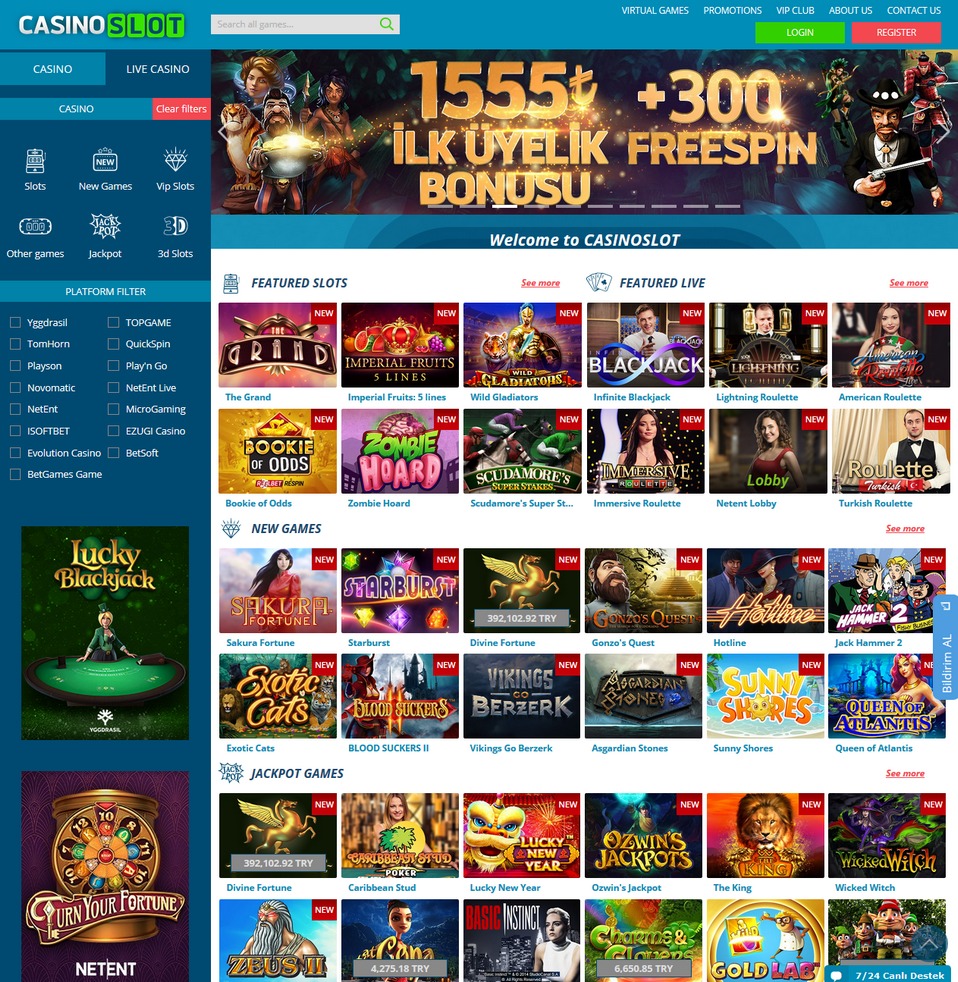 Casinoslot Screen