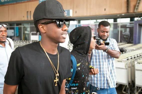 Wizkid and 2face land in Ghana for Concert!