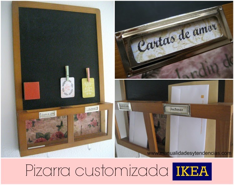 Pizarra Luns Ikea customizada
