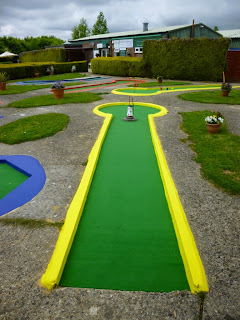 Mini Golf course at Tea Green Golf Club at Wandon End, Luton