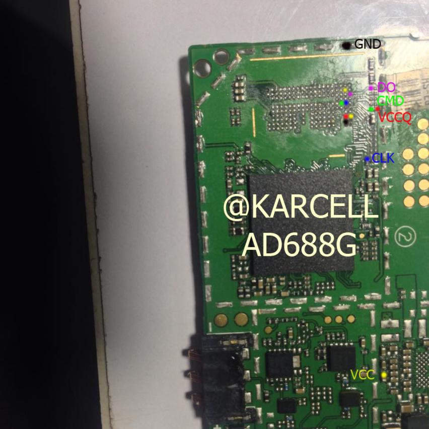 Pinout Direct Emmc Smartfreen Via Ufi Box Droidunbrick