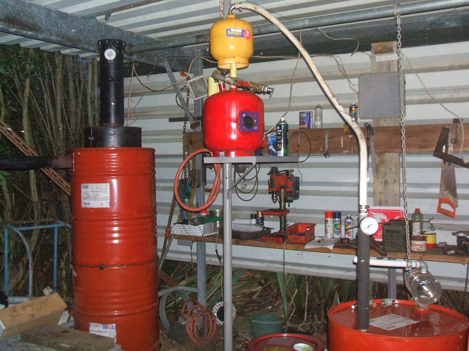 Fuel from waste oil and plastic DIY Orion Success