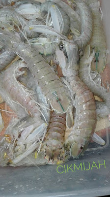 udang lipan masak berlada