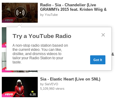 تعرف على " Youtube Radio " ميزة يوتيوب الجديدة 