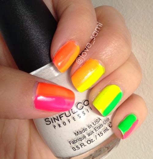 Love Sami: Neon Nails using ChiChi polish