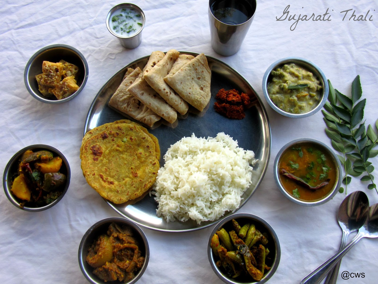 Gujarati Thali Cooking With Sapana