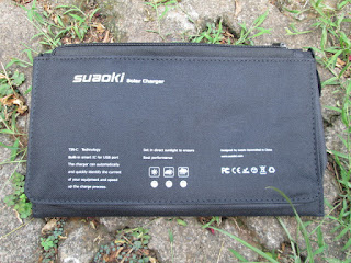 Solar Charger Suaoki 25W Folding Waterproof Output 4A Max Dual USB Port Outdoor