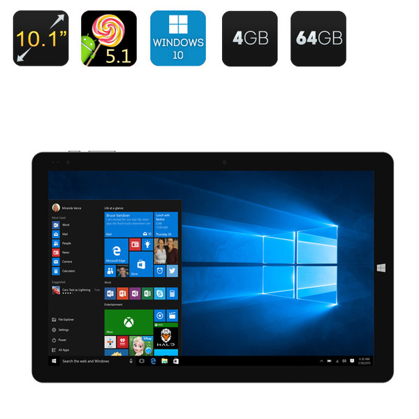 Ultrabook Tablet PC - Windows 10 + Android