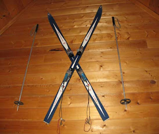 Arte y Arquitectura: Esquís para decorar