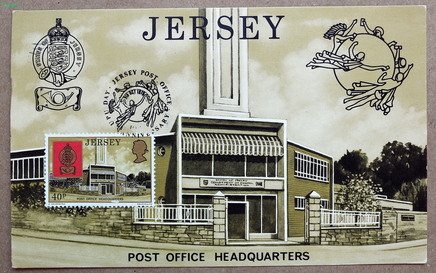 Mail Adventures Sunday Stamps J for Jersey