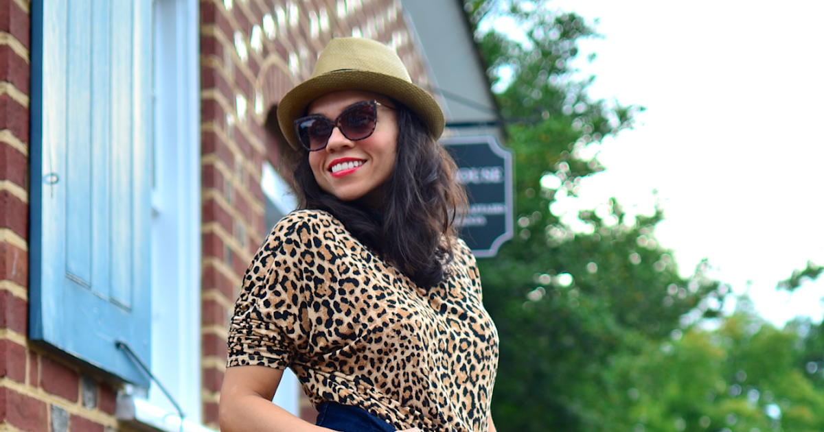 Tartan Skirt and Leopard Blouse | MY SMALL WARDROBE