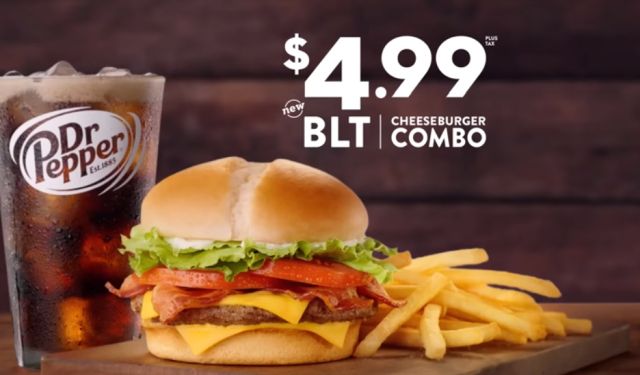 Jack In The Box Brings Back 4 99 Blt Cheeseburger Combo Brand Eating