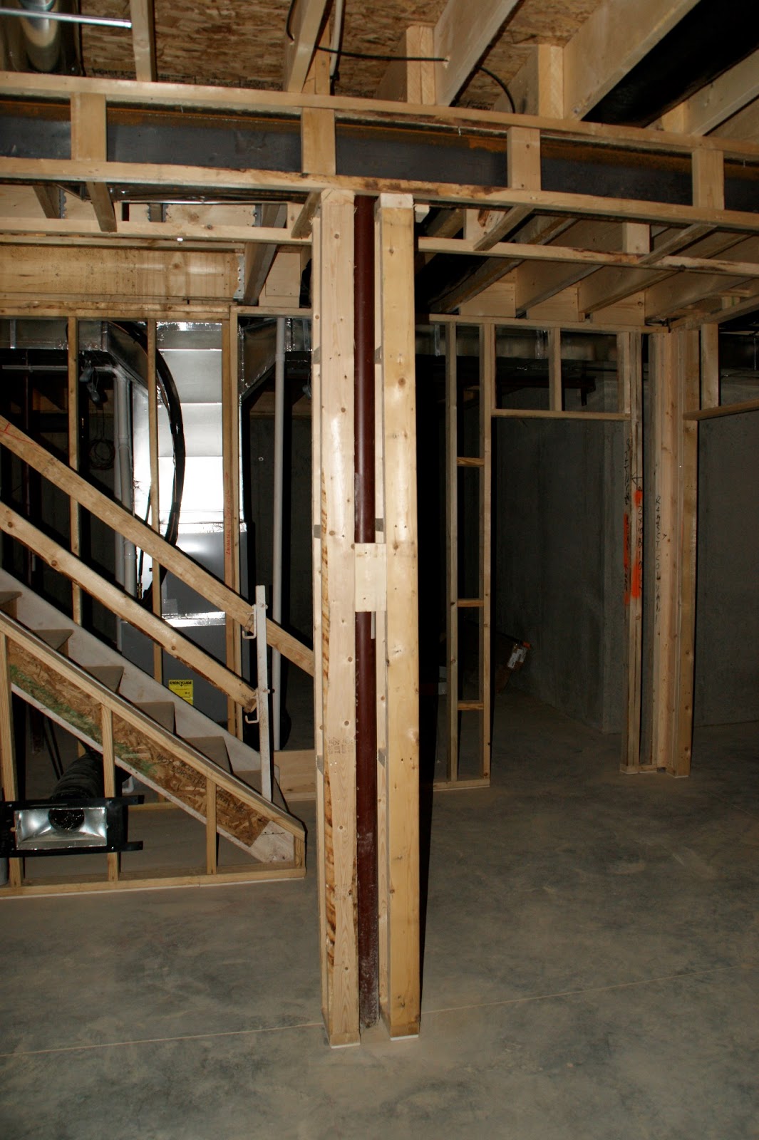 How To Frame Around Basement Support Beam Openbasement