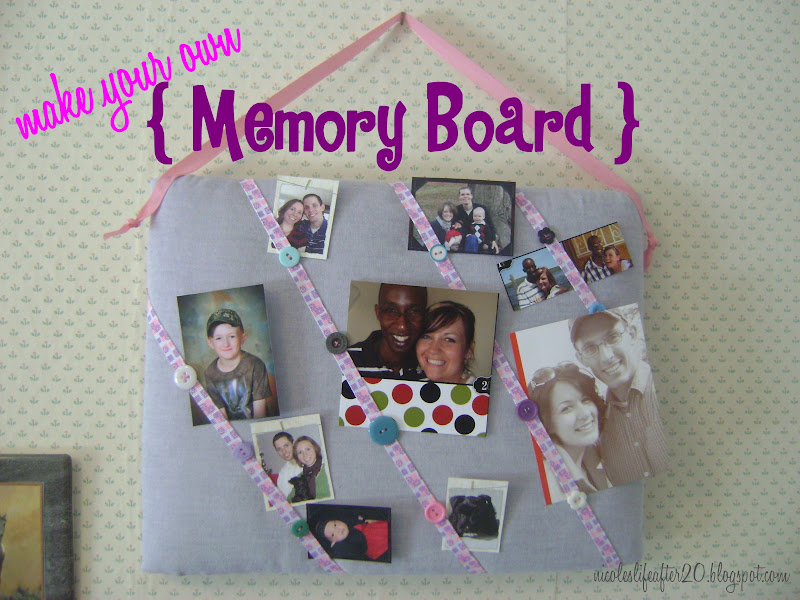 A Living Sacrifice DIY Project Make your own Memory Board!