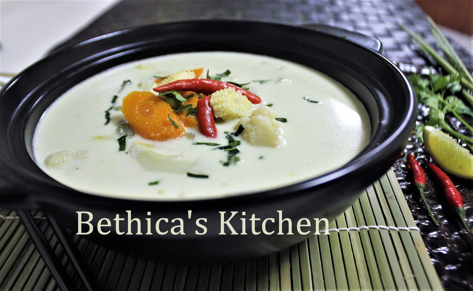 Bethica's Kitchen Flavours: Thai Coconut Milk Soup