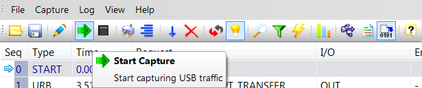USBTrace Toolbar