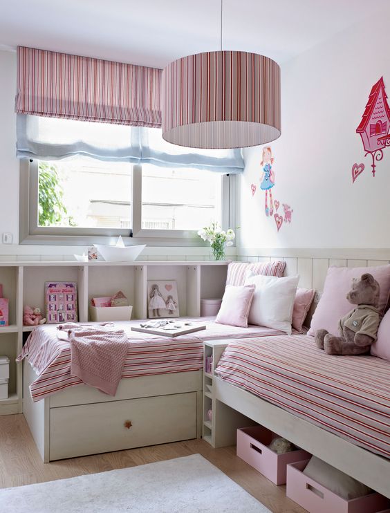 Amueblar una habitación infantil compartida