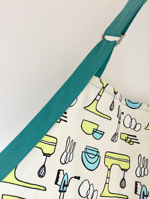 Diary of a Chain Stitcher: Baking Print Great British Sewing Bee Butcher's Apron