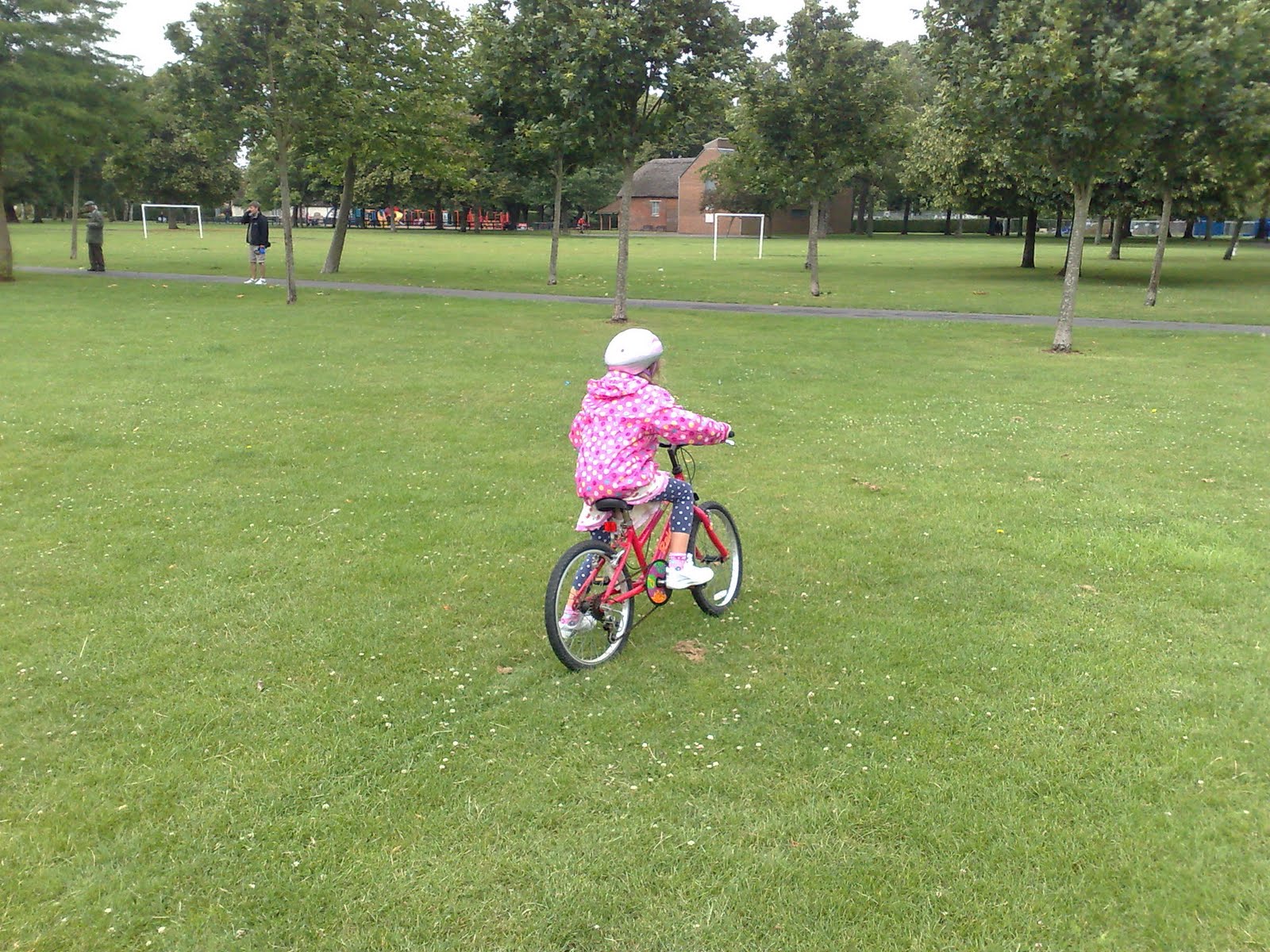 Educating Hannah Hannah learns to ride a bike!