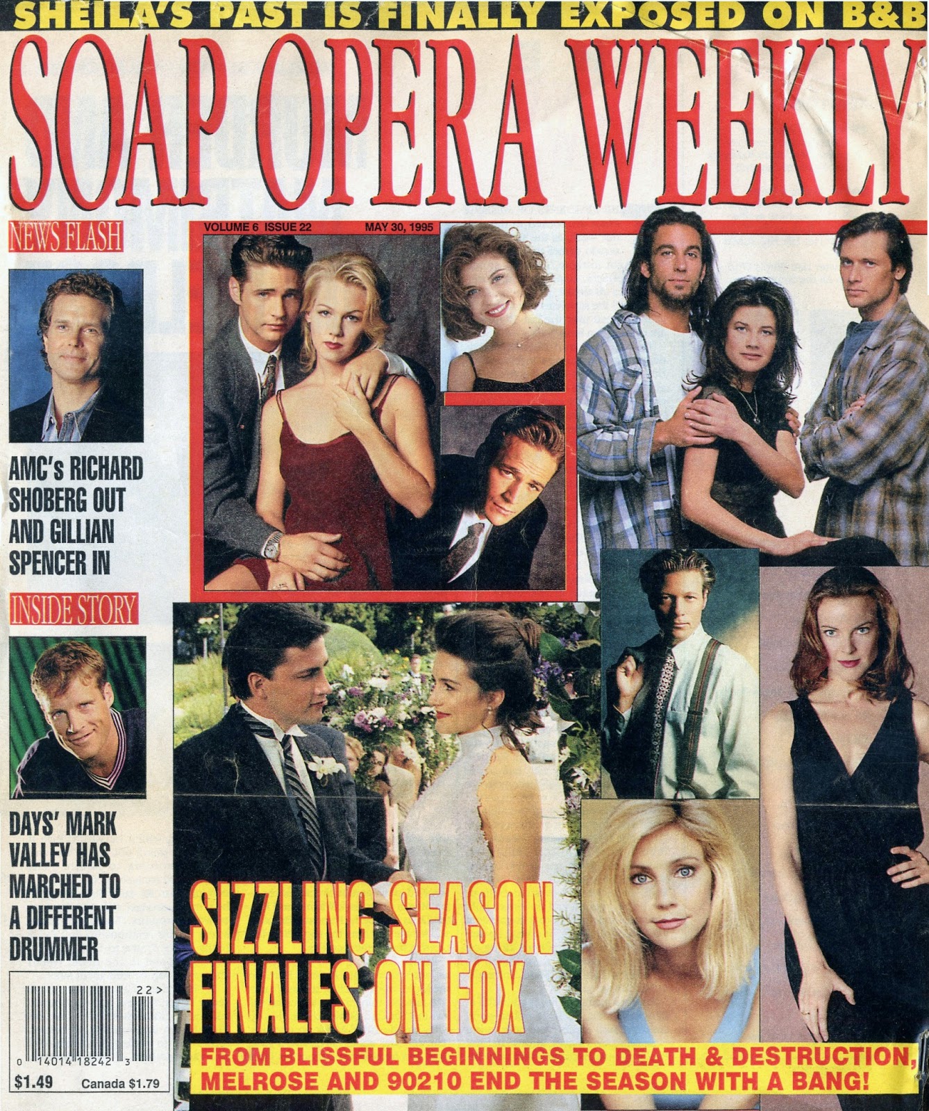 Soap Opera Weekly CoverMay 30, 1995