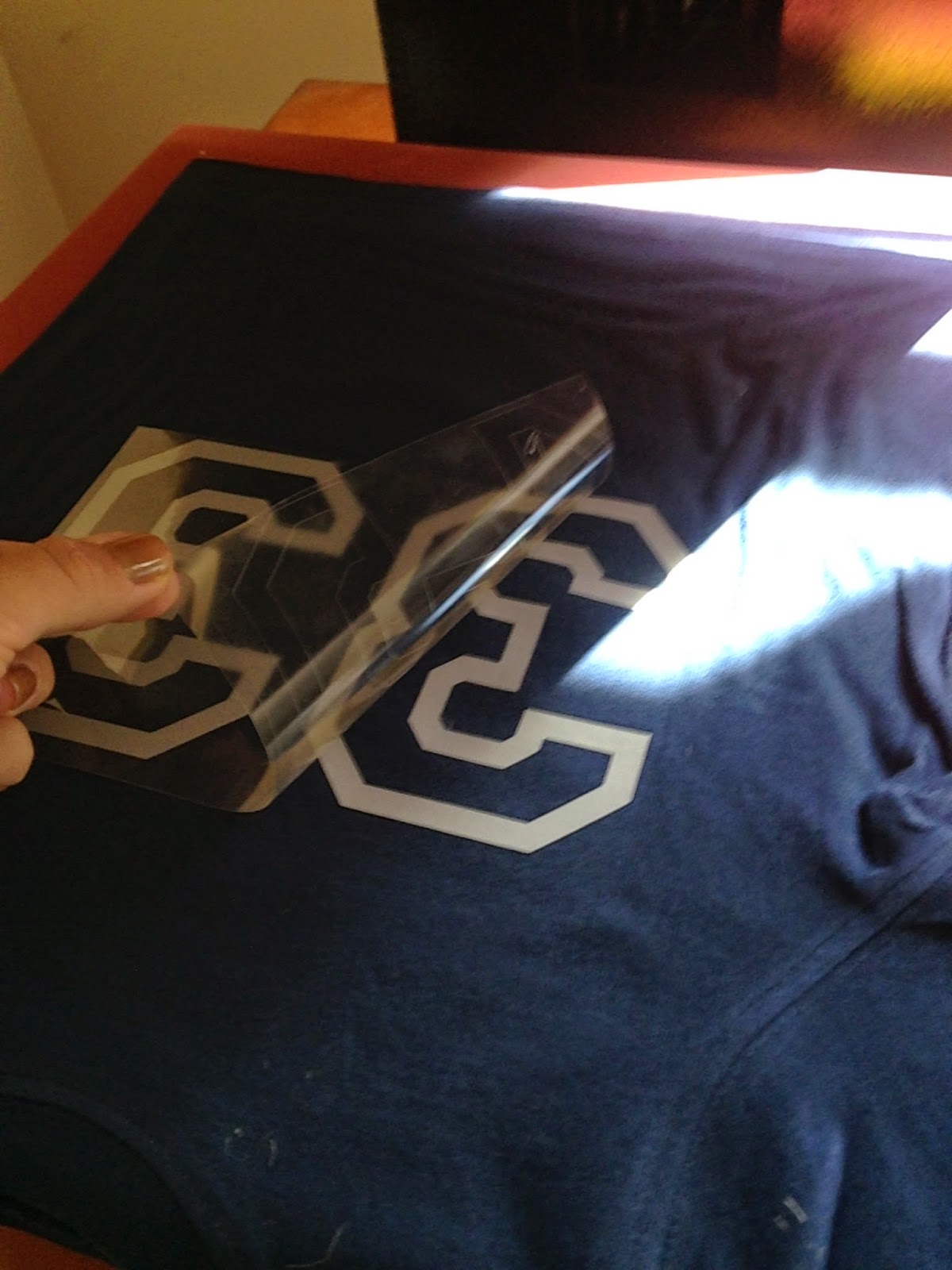 DIY Team Apparel Shirts with HTV Silhouette School