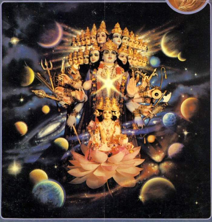 Lord Krishna Universal Form Poster Paper Print Religi vrogue.co