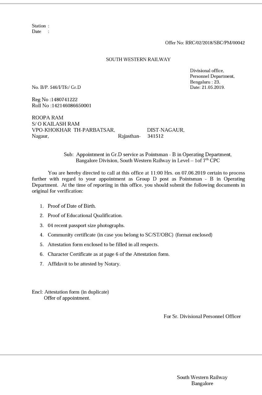 Sample character reference letter for a relative image