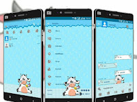 BBM Mod Moo Apk Terbaru v3.2.0.6 Lucu for Android Clone and Unclone
