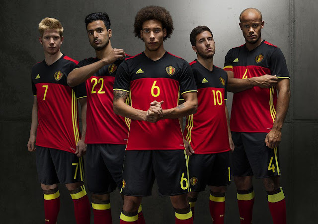 ベルギー代表 EURO 2016 ユニフォーム-ホーム
