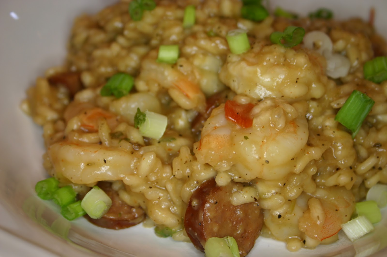 Shrimp & Andouille Jambalaya Risotto