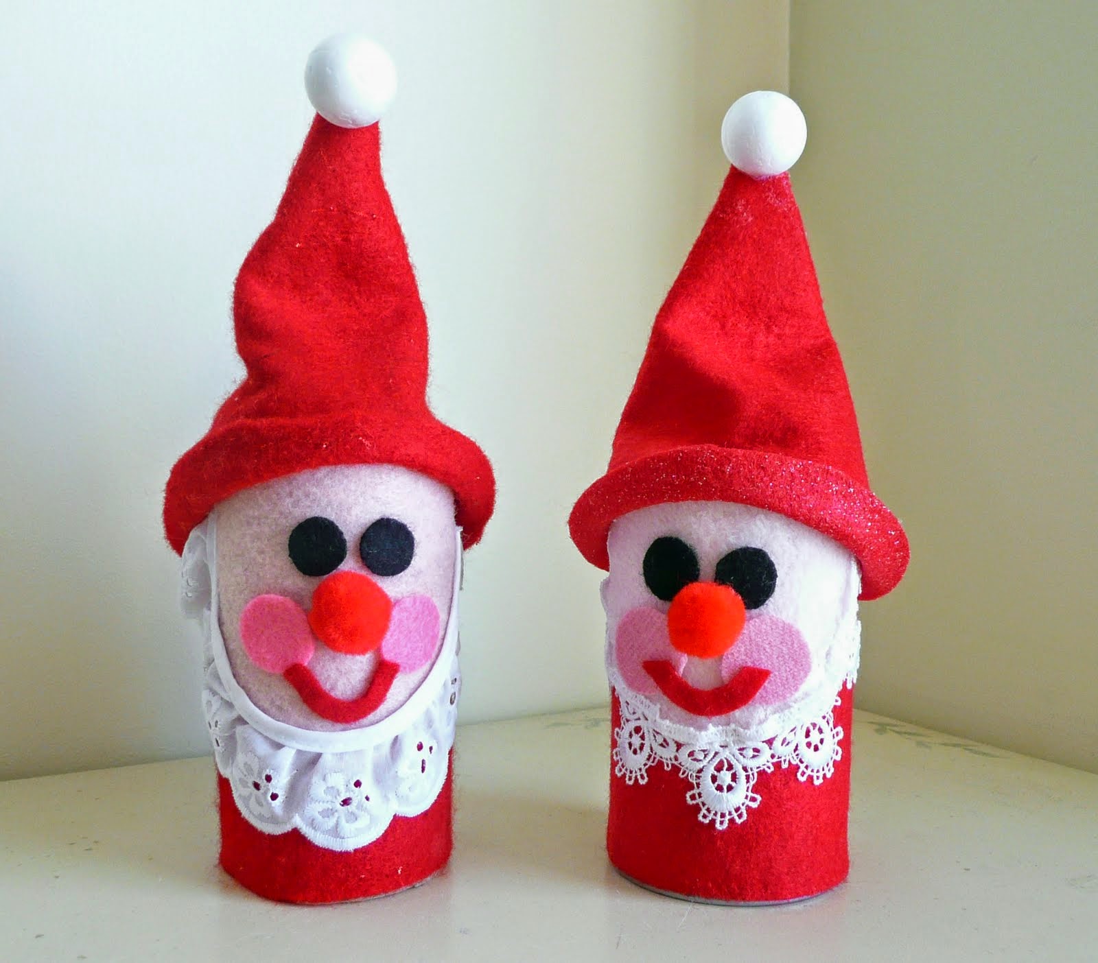 Christmas craft from toilet paper rolls Art Craft Gift Ideas