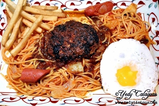 Hamburg and Napolitean Spaghetti at Yomenya Goemon Philippines Greenbelt 3