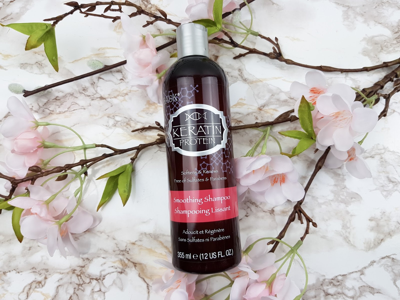 Die Hask Keratin Protein Serie umfasst insgesamt 4 Produkte, die alle